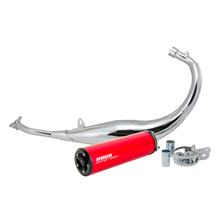Ammortizzatore di scarico VOCA Racing cromato 50/70cc per Sherco 50 SM-R, SE-R 2014