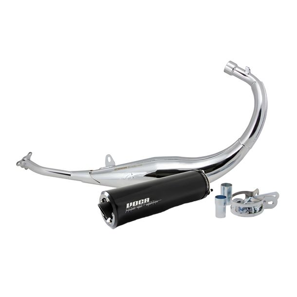 VOCA Racing Chromed 50/70cc exhaust damper for Minarelli AM6