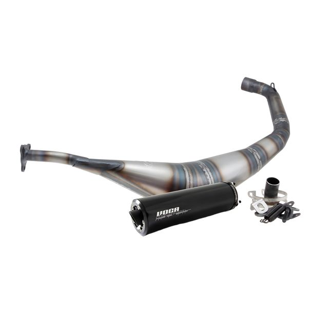 Amortiguador de escape VOCA Racing Warrior 50/70 cc para Derbi EBE, EBS, D50B