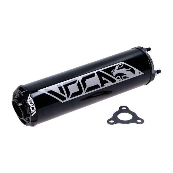 Silenciador trasero VOCA Racing 60x200mm para D50B0, EBE050, EBS050, AM6