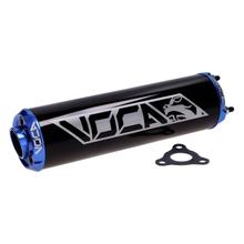 Silenziatore di scarico finale VOCA Racing 60x200mm per D50B0, EBE050, EBS050, AM6