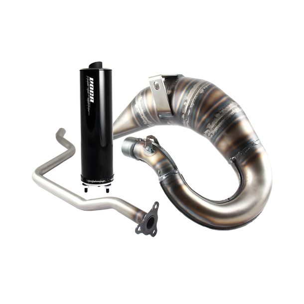 Auspuffanlage VOCA Racing Cross Rookie Auspuff mit Zulassung für Yamaha DT50, MBK X-Limit, MH RYZ