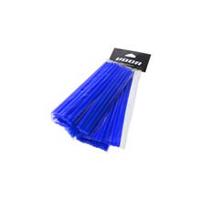 Conjunto de coberturas de raios VOCA Racing 215mm dianteira, 190mm traseira, 38 peças cada