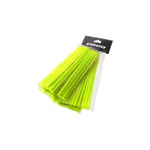Conjunto de coberturas de raios VOCA Racing 215mm dianteira, 190mm traseira, 38 peças cada