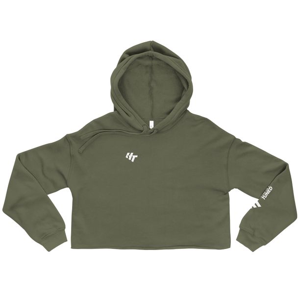 Crop Hoodie Ladies Kapuzenpullover Heavy-Tuned V.2025 Kapuzen-Sweatshirt