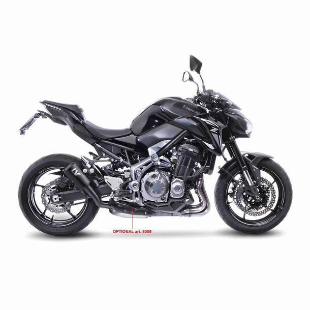 Endschalldämpfer LeoVince SLIP-ON SBK LV-10 FULL BLACK für Kawasaki Z900 BJ 2025 – Bild 7