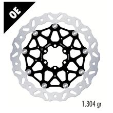 Disco del freno Set Galfer 2x DF817JCW WAVE® FLOATECH ROAD con ECE R90 approvazione, flottante anteriore 320x5mm per Moto Guzzi Eldorado Audace California, BMW S RR HP 4 1000 / 1400 ccm Anno 2009 - 2021