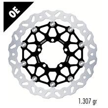 Disco del freno Set Galfer 2x DF929JCW WAVE® FLOATECH ROAD con ECE R90 approvazione, flottante anteriore 320x5mm per Triumph Rocket 3 GT Scrambler Speed Triple EFI R Tiger Rally RS 850 - Anno 2018 - 2025