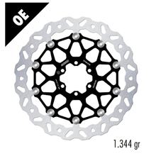 Disco del freno Galfer DF660JCW WAVE® FLOATECH ROAD con ECE R90 approvazione, flottante anteriore 320x5mm per Aprilia AF 1 Replica Europa NA 8 Mana ABS GT Pegaso 6 Trail Tuono, Cagiva Mito