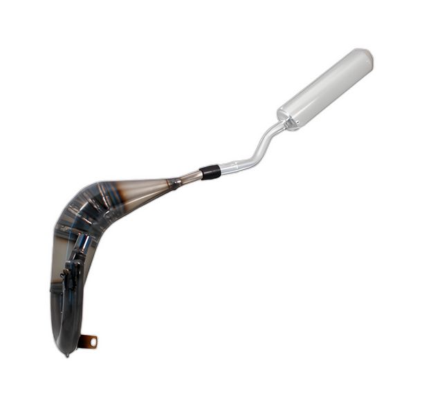 Auspuffanlage Evok Iron Pipe Auspuff Shorty Schalldämpfer für Vent Baja-Derapage 50 23-25