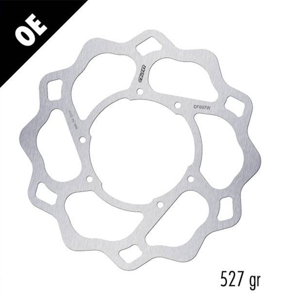 Bremsscheibe Galfer DF697W WAVE® mit ECE R90 Zulassung, starr vorne 260x3,5mm