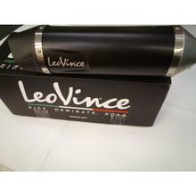 B-Ware, koncový tlumič LeoVince SLIP-ON SBK LV ONE EVO Black Edition, nerezová ocel černá, karbonová koncovka, s homologací pro Beta RR 4T 125 LC / Motard