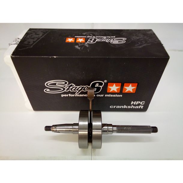 B-Ware, Kurbelwelle Stage6 HPC MKII 80mm Pleuel 12mm Kolbenbolzen für Piaggio Gilera Vespa