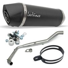 Impianto di scarico completo LeoVince LV ONE EVO RACING Carbon per Yamaha MT-125 / XSR / YZF-R 125 anno 2021 - 2024 E5 / anno 2025 - 2026 E5+