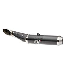 Complete exhaust system LeoVince LV RACE RACING Black Edition stainless steel black for Yamaha Tracer 9 / GT / GT+ / XSR 900 Year 2025 - 2026 E5+