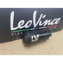 B-Ware, koncový tlumič LeoVince SLIP-ON LV-10 FULL BLACK Sportauspuff s homologací, nerezová ocel černá pro Kawasaki Z900