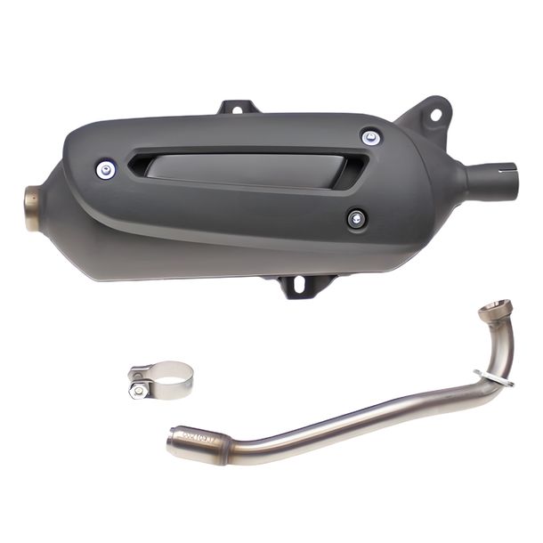 Scarico Tecnigas Maxi 4 N omologato per Piaggio X9 Evolution 125 ccm