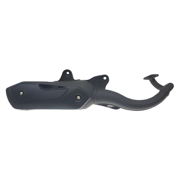 Tecnigas Silent Pro Exhaust System with Approval for Peugeot Ludix 2 Pro Evo Professional Elegance Classic New Vivacity Sportline Trend Blaster R-Cup Ice