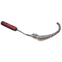 Silencieux Tecnigas E-Box-2 Aluminium rouge / noir homologué pour Yamaha TZR R1 RR 50 ccm