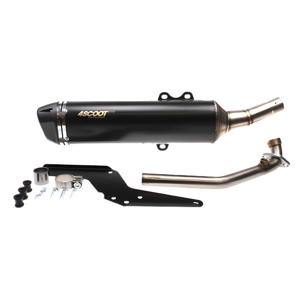 Scarico Tecnigas 4SCOOT Evo con Omologazione per Kymco K-XCT i 300 ccm