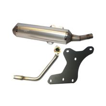 Uitlaat Tecnigas 4SCOOT met typegoedkeuring voor SYM HD GTS EVO i 125 ccm