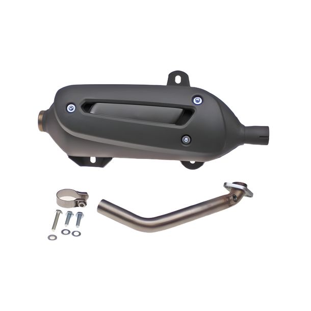 Scarico Tecnigas Maxi 4 N omologato per SYM GTS EVO i 300 ccm