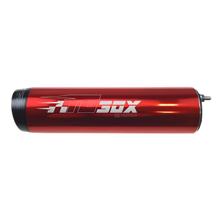 Silencieux d'échappement Tecnigas TG-Box-2 Aluminium rouge / noir pour Yamaha TZR R1 RR 50 ccm