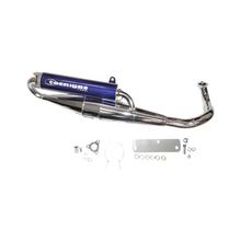 Uitlaat Tecnigas Next-R chrom voor Derbi Predator LC 50 ccm
