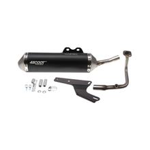 Uitlaat Tecnigas 4SCOOT TRE Lambda-sondeaansluiting voor AGM Flash, BTC Jet Old Classic Benzhou City Star Berini Dolce Vita Speedy Pegasus GP Rieju Pacific