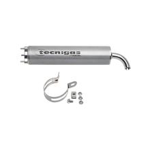 Silencieux d'échappement final Tecnigas RS II Carbone argent