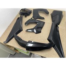 Produto de segunda mão, Kit de Carenagem STR8, 8 peças para Derbi Senda, preto
