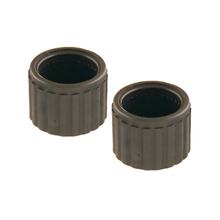 Dynamokappe RMS Leichtlaufrolle 18/23mm universal Dynamo-Reibrolle, 2 Stück für Fahrrad Reifendynamo / Seitenläuferdynamo