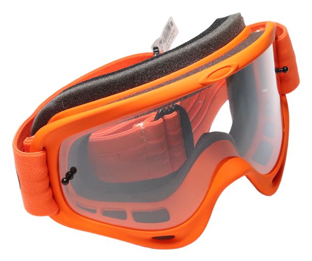 Brille Oakley O-Frame 2.0 MX orange, Lexan-Linse, O Matter® Rahmen (kompatibel mit Motocross, Enduro)