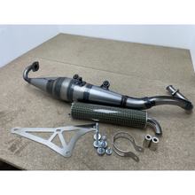 B-Ware, ligne d'échappement Yasuni Scooter Z avec homologation, carbone pour Piaggio, Piaggio Typhoon, Gilera Runner Aprilia SR R LC Street NRG Power AC SP Extreme Zip SSL 25 2 Sfera Restyling