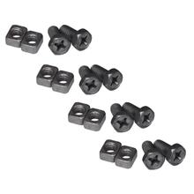 Ersatz Schrauben / Klemmen IONI M6 Batterieschrauben 8 Schrauben + 8 Muttern, 6mm für Rollerbatterie / Motorradbatterie