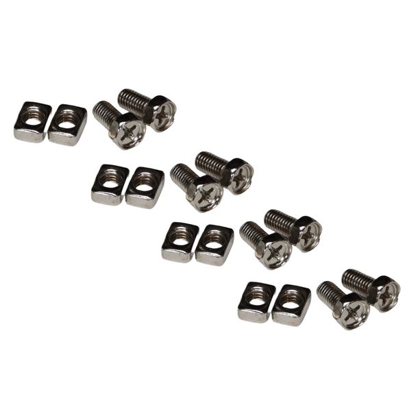 Tornillos / Abrazaderas de Reemplazo IONI M5 Tornillos de Batería 8 tornillos + 8 tuercas, 5mm para batería de scooter / batería de motocicleta
