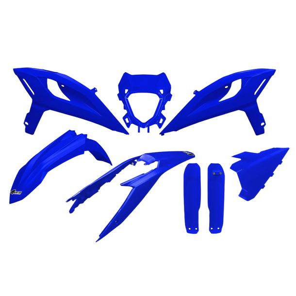 UFO PLAST 8-piece Fairing Kit Plastic Fairing Set with Fork Protectors