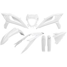 Kit carenatura UFO PLAST 8 pezzi Set carenatura in plastica con protezione forcella