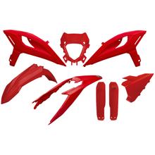 Kit carenatura UFO PLAST 8 pezzi Set carenatura in plastica con protezione forcella