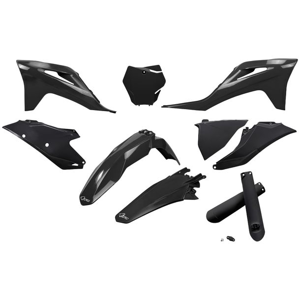 UFO PLAST 10-piece Fairing Kit Plastic Fairing Set with Fork Protectors