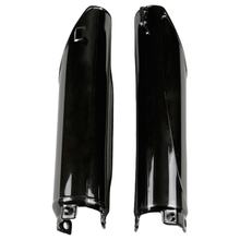 Protège-fourche UFO PLAST 2 pièces Carénage Couvercle de fourche pour Honda CR R CRF X 125 - 500 ccm Année de fabrication 1991 - 2017