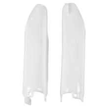 Protège-fourche UFO PLAST 2 pièces Carénage Couvercle de fourche pour Honda CR R CRF X 125 - 500 ccm Année de fabrication 1991 - 2017