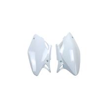 Osłona boczna UFO PLAST, 2-częściowa do Honda CRF R 450 ccm Bj. 2004