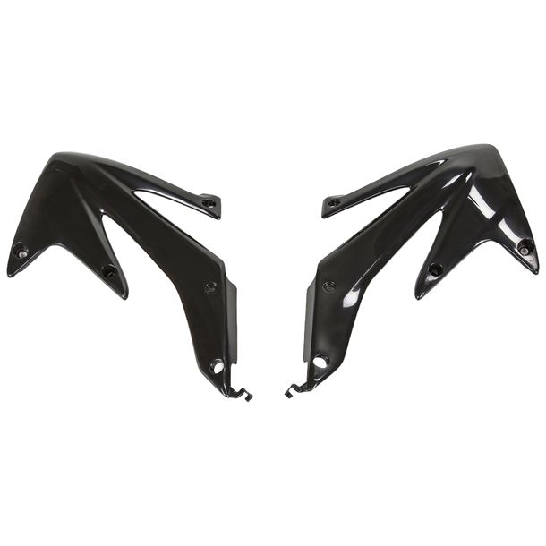 Carenado de radiador UFO PLAST 2 piezas Cubierta del radiador para Honda CRF X 450 ccm Año 2005 - 2007