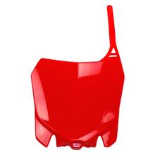 Startnummerntafel UFO PLAST Verkleidung Frontnummerntafel für Honda CRF R 250 / 450 ccm Bj. 2013 - 2017