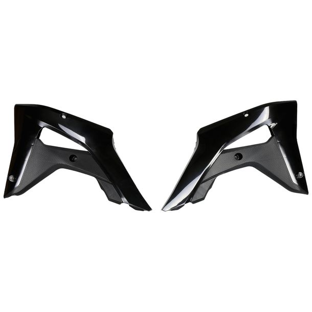 Cache radiateur UFO PLAST 2 pièces Couvercle radiateur pour Honda CRF R X RX 250 / 450 ccm Année modèle 2017 - 2021