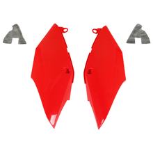 Osłona boczna UFO PLAST, 2-częściowa do Honda CRF R X RX 250 / 450 ccm, rocznik 2017 - 2021