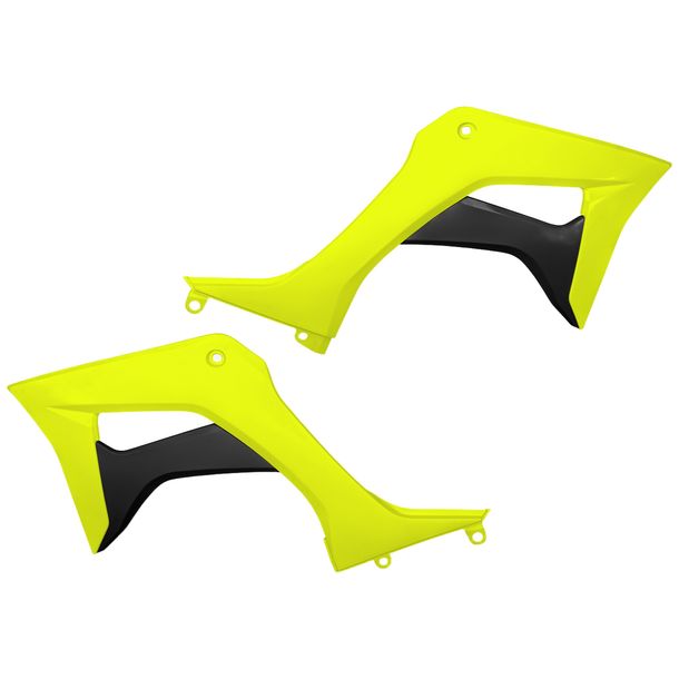 Kühlerverkleidung UFO PLAST 2-teilig Abdeckung Kühler für Honda CRF F 110 ccm Bj. 2019 - 2025