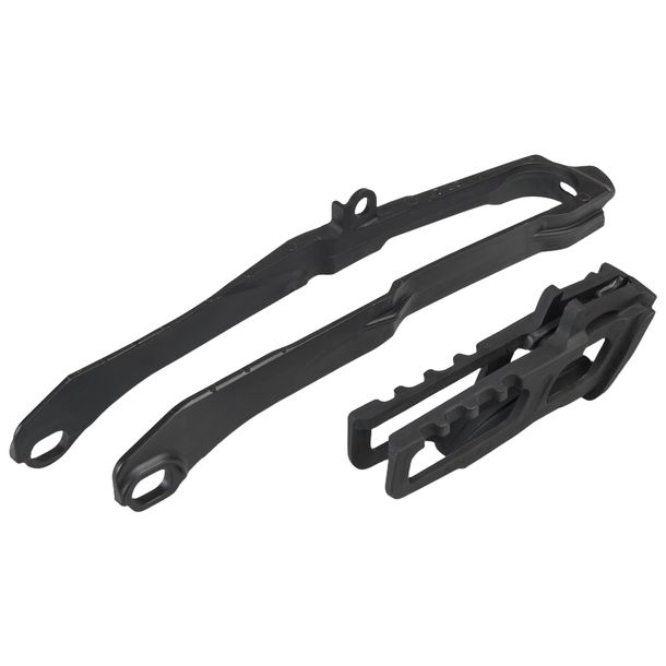 Guía de cadena y lijador de cadena UFO PLAST para Honda CRF R X RX 250 / 450 ccm Año 2019 - 2024