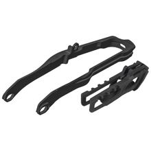 Guía de cadena y lijador de cadena UFO PLAST para Honda CRF R X RX 250 / 450 ccm Año. 2025 - 2026